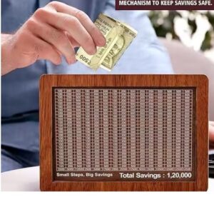 Private Label Wooden Money Piggy Bank