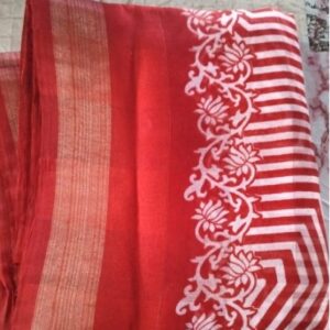 Private Label WOMEN RED SAREE