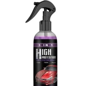 CHAMKALO 3 in 1 High Protection Quick Car Coating Spray Cleans 100ML