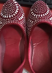 Private Label Girls 8 Size Maroon Shoe