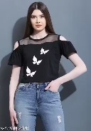 Private Label Womens Top Black L Size