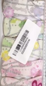 Private Label Hair Clip Hair MULTICOLOR PACK OF 6