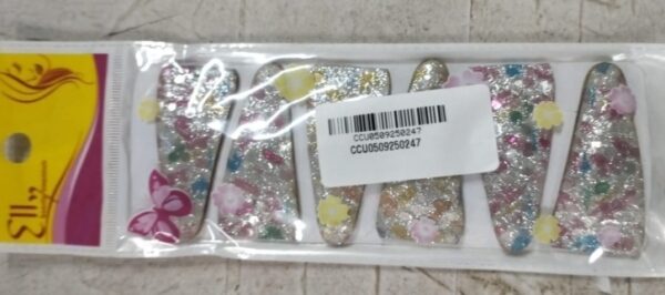 Private Label Hair Clip Hair MULTICOLOR PACK OF 6