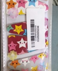 Private Label Hair Clip Hair MULTICOLOR PACK OF 6