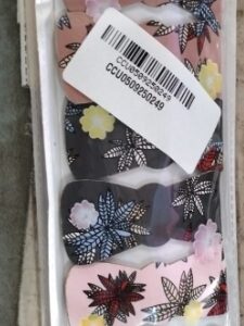 Private Label Hair Clip Hair MULTICOLOR PACK OF 6