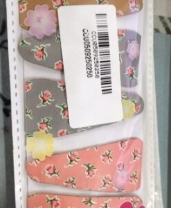 Private Label Hair Clip Hair MULTICOLOR PACK OF 6