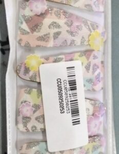 Private Label Hair Clip Hair MULTICOLOR PACK OF 6