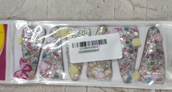 Private Label Hair Clip Hair MULTICOLOR PACK OF 6