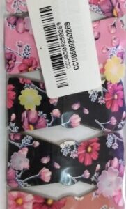 Private Label Hair Clip Hair MULTICOLOR PACK OF 6