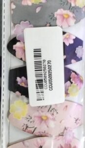 Private Label Hair Clip Hair MULTICOLOR PACK OF 6
