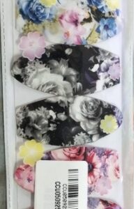 Private Label Hair Clip Hair MULTICOLOR PACK OF 6