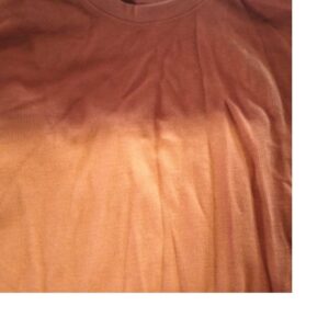 Private Label MEN T SHIRT FULL DARK ORANGE L