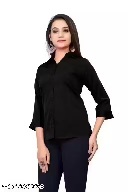 Private Label Stylish Fashionable Women Shirts Black S Size
