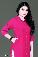 Private Label Womens Pink Kurti XXL Size