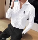 Private Label Latest Design Cotton Shirt for Men White XL Size