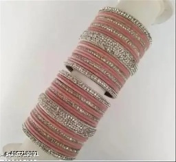 Private Label Metal Velvet Bangle Set 24 Size