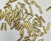 Private Label SMALL SIZE MALA LOCK GOLDEN COLOUR CLASPS HOOK