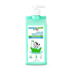 Mamaearth Milky Soft Head to Toe Wash For Kids 400ml