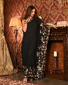 Wabi Sabi Foil Luxe kaftan Black Colour XS Size