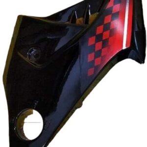 Private Label Mudsor TPFC Glamour Black And Red Bike Radiator Guard Hero