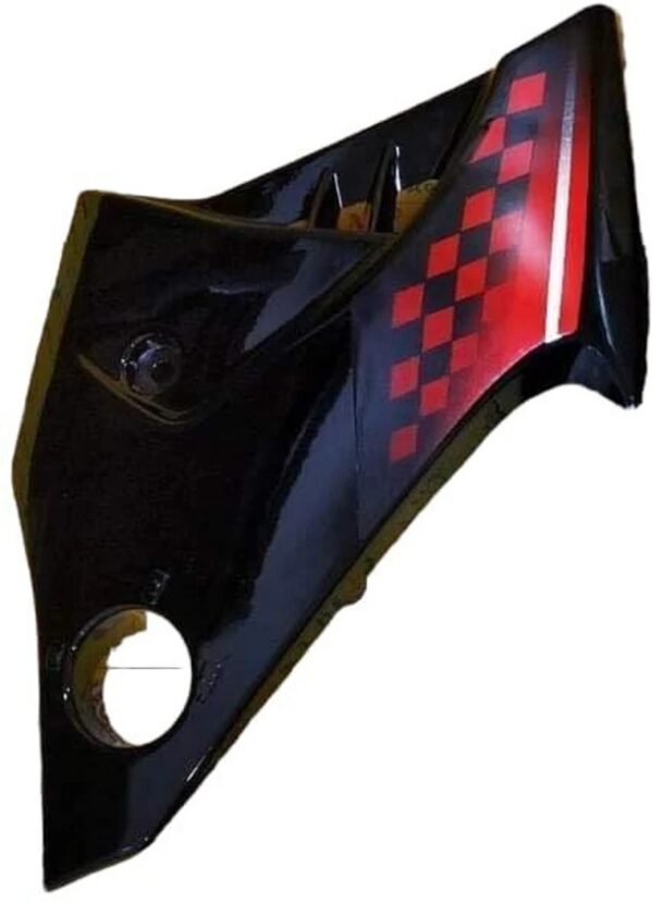 Private Label Mudsor TPFC Glamour Black And Red Bike Radiator Guard Hero