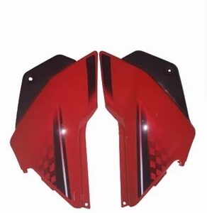 Private Label Side Panel For Glamour OM Black And Red Bike Crash Guard Hero
