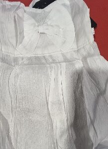 Private Label Girls White Colour Frock 16 Size