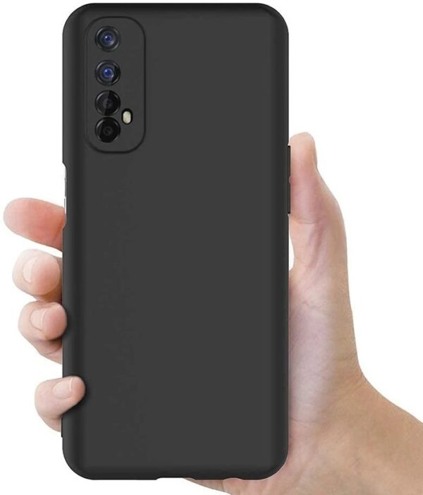 Private Label Realme 7 Back Cover Black Colour