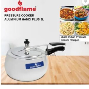 Goodflame Handi Plus Induction 3 L Pressure Cooker Aluminium