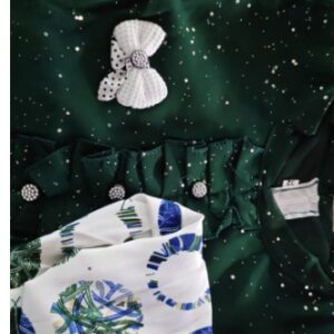 Private Label KIDS DRESS GREEN 32