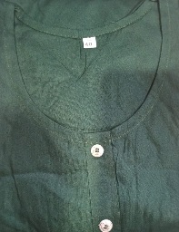 Private Label Womens 40 Size Green Colour Kurti
