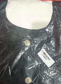 Private Label Womens M Size Black Colour Kurti