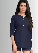 Private Label Women New Top Navy Colour XL Size