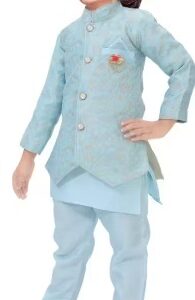 Private Label Boys Party Were Sherwani Suit 24 Size Sky Colour