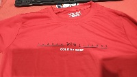 Colour Rose Mens T Shirts Red Colour S Size