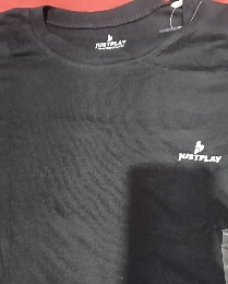 Just Play Mens T Shirts Black Colour S Size