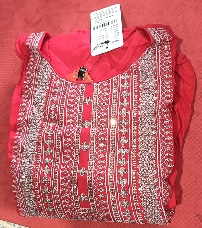 Awaya Ethnicwere Womens Red Colour Kurti XXL Size