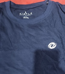 Kirtle Mens T Shirts Navy Colour S Size