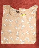 Private Label Womens Printed Multi Colour Kurti XL Size