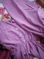 Private Label Girls Top And Pant Set Purple Colour 34 Size