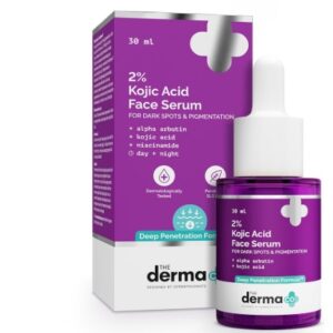 The Derma Co 2PERCENT Kojic Acid Face Serum with Alpha Arbutin 30 ml