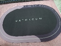 Private Label Bathroom Mat Door Mat Green Colour