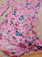 Private Label Girls Nightsuits Pink Colour 38 Size