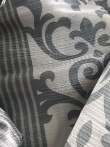 Private Label Pack Of 2 Door Curtain Grey And Off White Colour