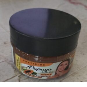 Pratibimb Papaya Facial Kit Deep Cleanser 50gm