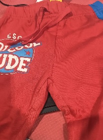 N O W Red Kids Track Pant 45cm