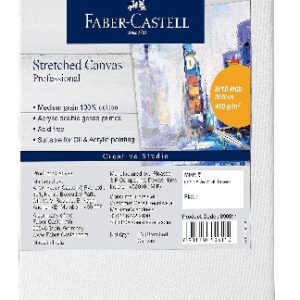 Faber Castell Art Stretched Canvas Board 40cm Into 60cm