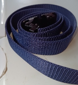 Private Label Trendy Nylon Formal Casual Grip Belt Navy Colour