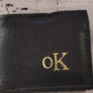 Private Label men wallet BLACK