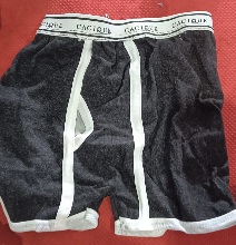 Private Label Mens Blak And White Colour Trunk Free Size